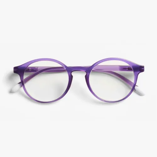 Barner Le Marais Glossy Glasses - Midnight Plum