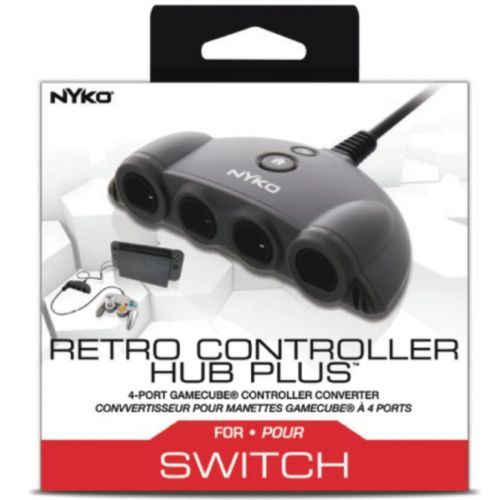 N.S NYKO RETRO CONTROLLER HUB PLUS 4-PORT GAMECUBE