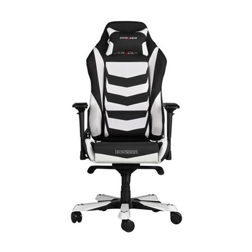 DXRACER IRON SERIES PC GAMING CHAIR -BLACK WHITE
