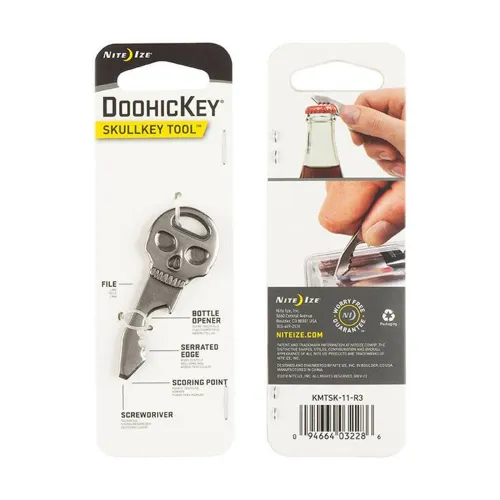 Nitelze Doohic Key Skull Key Tool - Stainless