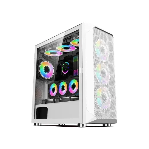 Wjcoolman Lc-360w Gaming Pc Case - White