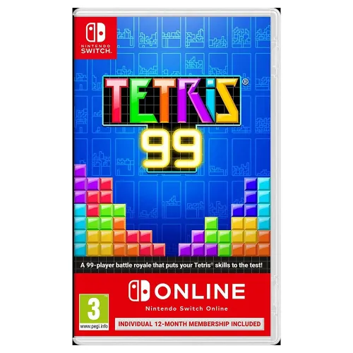 Tetris 99 + 12 Month Nintendo For Nintendo Switch - R2 (English)