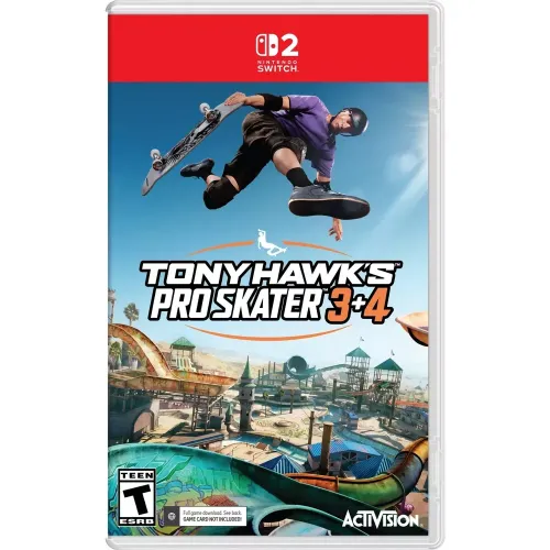 Tony Hawk's Pro Skater 3 + 4 -  For Nintendo Switch 2 - R1 (Code In Box)