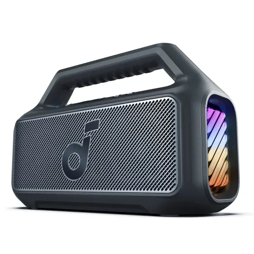 Anker Soundcore Boom 2 Portable Bluetooth Speaker For Bass - Black