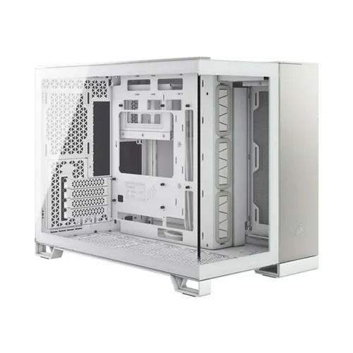 Corsair 2500x Mid Tower Case - White/satin Gray Aluminum