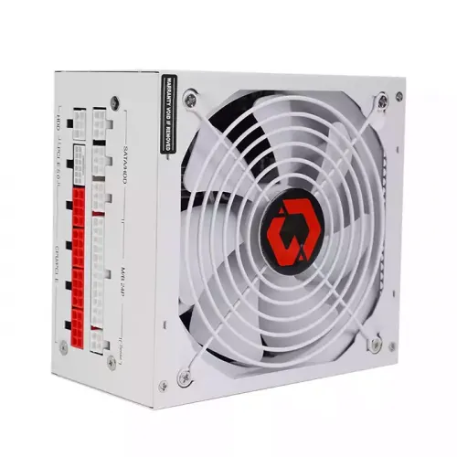 Gameon - Spy2 Atx 1000 Watts 80 Plus Gold Value Gaming Power Supply - White