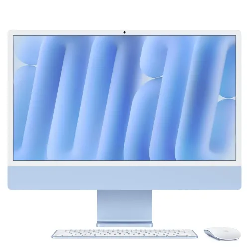 Apple Imac M4 24-inch 4.5k Retina Display With 8‑core Cpu 8‑core Gpu 16gb 1tb Ssd - Blue (Arabic)