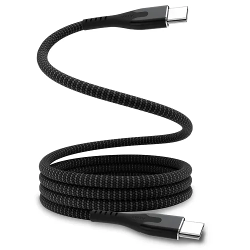 Statik Magstack Pro Magnetic 100w Usb-c To C Cable 1m (Black)