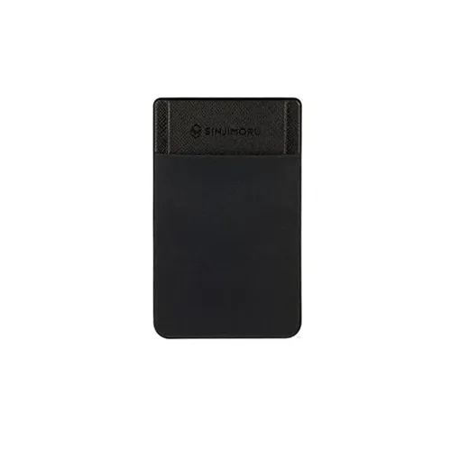 Sinjimoru Pouch Flap Secure Card Holder For Phone - Black