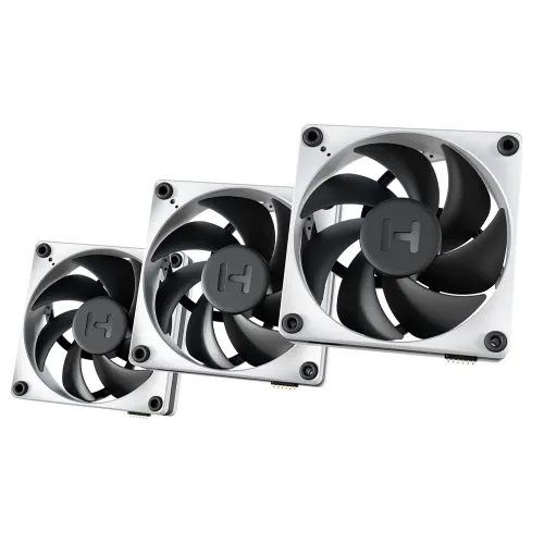 Hyte Thicc Fp12 - 3x120mm Cpu Case Fans - 3 Pack - Grey