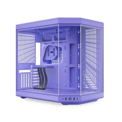 Hyte Y70 Milky Edition Dual Chamber Atx Mid-tower Case - Taro Milk