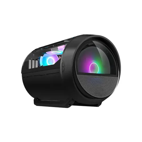 Lovingcool Oem Mid Tower Gaming Pc Case - Black