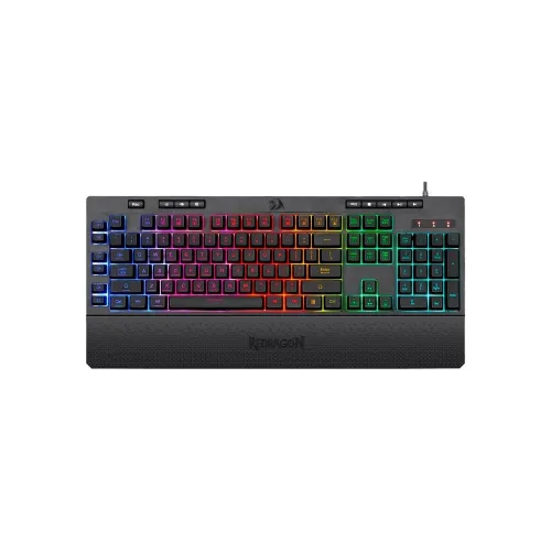 Redragon K512 Shiva Rgb Membrane Gaming Keyboard With Multimedia Keys (English)