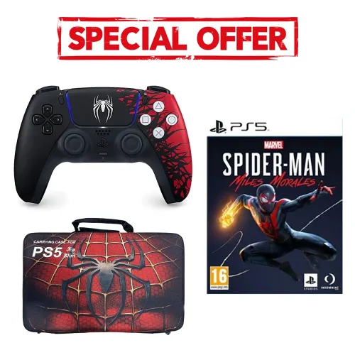 Ps5 Spider-man Bundle (Controller, Bag, Game)
