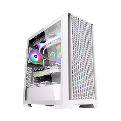 Lingfeng Atx Gaming Pc Case - White