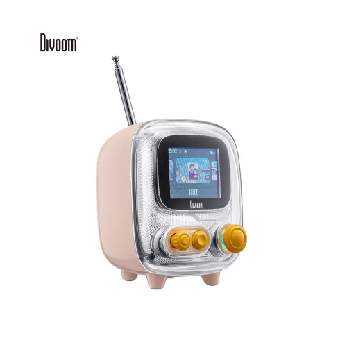 Divoom Tiivoo-2 Photo Album & Lyrics Bluetooth Speaker - Tender White