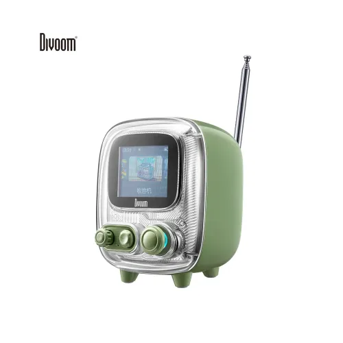 Divoom Tiivoo-2 Photo Album & Lyrics Bluetooth Speaker - Vintage Green