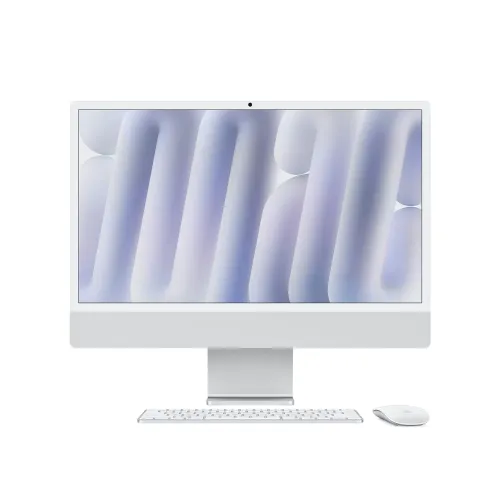 Apple Imac M4 24-inch 4.5k Retina Display With 8‑core Cpu 8‑core Gpu 16gb 256gb Ssd - Silver (Arabic)