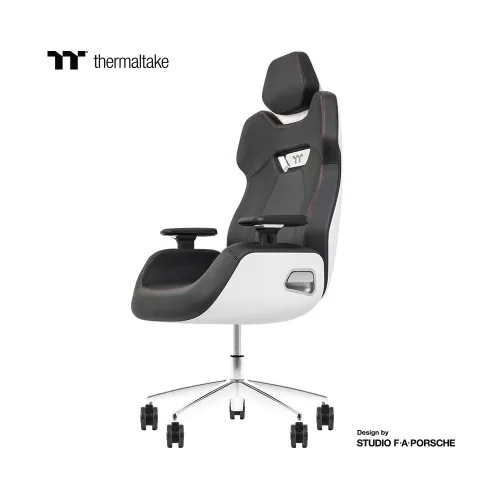 Thermaltake Argent E700 Real Leather Gaming Chair (Glacier White)