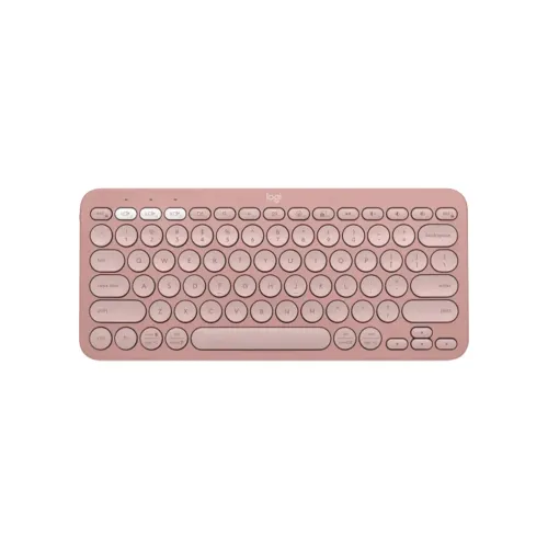 Logitech Pebble Keys 2 K380s Multi-device Portable Keyboard - Tonal Rose (English)