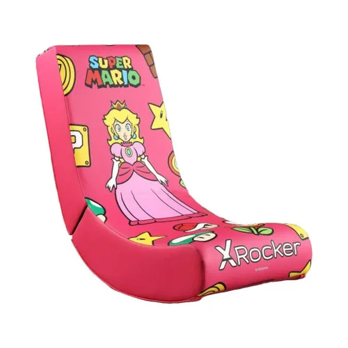 X Rocker Nintendo Video Rockers Princess Peach Power Up Gaming Chair