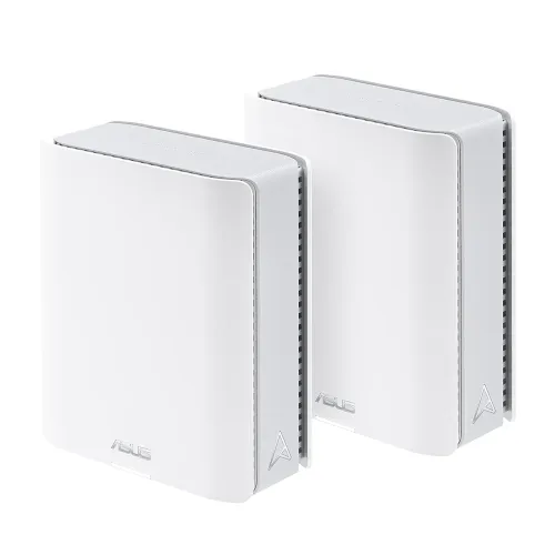 ASUS ZENWiFi BT10 - Tri-band WiFi 7 (802.11be) Mesh Router - White - 2 Pack