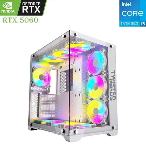 GAMING PC BULLET-07 – Intel Core i5 14th Gen | RTX 5060 8GB | 16GB DDR5 | 1TB SSD