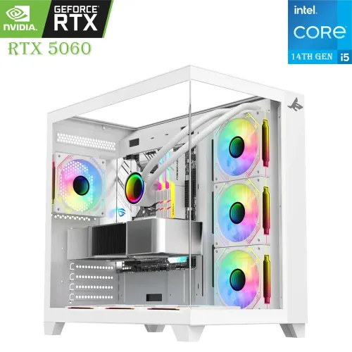 Gaming PC SHARX – Intel Core i5 14th Gen | RTX 5060 8GB | 16GB RAM | 1TB SSD
