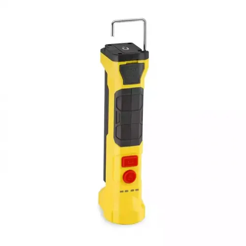 Shell Sf126 Led Rechargeable Work Light/flashlight With 5000 Mah Power Bank, 8 Light Modes