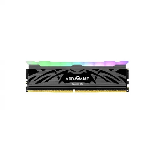 Addlink Addgame Spider X5 Rgb 16gb Ddr5 6400mt/s Cl38 Memory With Heatsink - Black