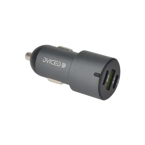 DVICED Car charger triple USB 60W