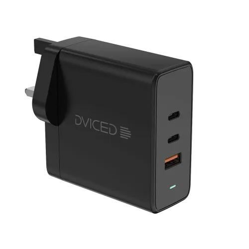 DVICED Wall charger and cable 140W GaN UK