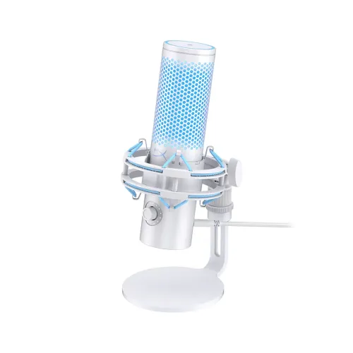 HyperX Quadcast 2 Frost – USB Microphone for Gaming, Streaming and Podcasting