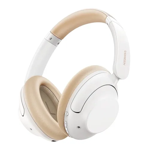 Ugreen HiTune Max5 Hybrid Active Noise-Cancelling Headphones - White