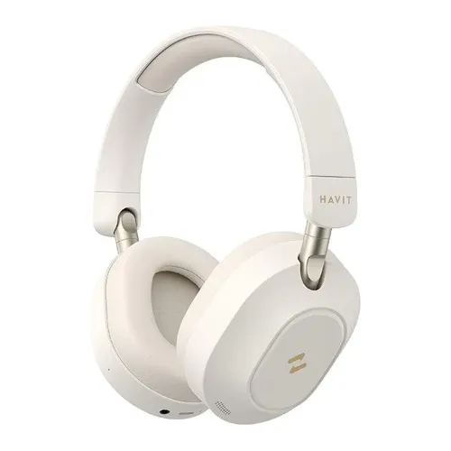 Havit H668BT ANC Bluetooth On-Ear Headphones - Biege