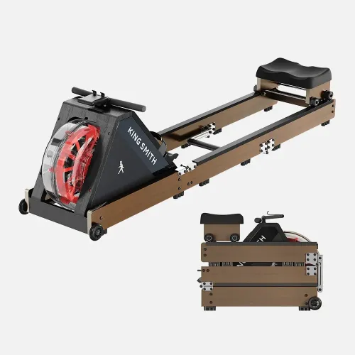 Kingsmith WR20 Water Resistance Rowing Machine - Wallnut