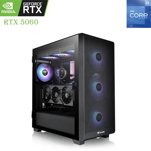GAMING PC Thermaltake  – Intel Core i7 12th Gen | RTX 5060 8GB | 1TB SSD | 16GB RAM