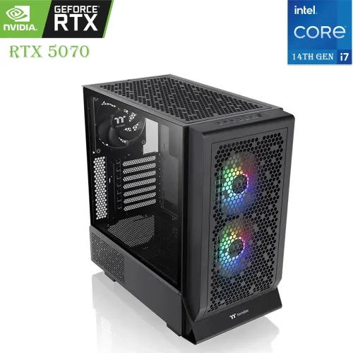 GAMING PC Thermaltake  – Intel Core i7 14th Gen | RTX 5070 12GB | 1TB SSD | 16GB RAM
