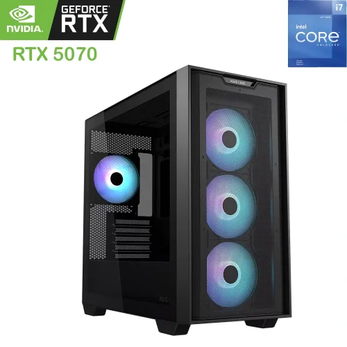 Gaming Pc Intel Core I7 12th Gen Rtx 5070 12gb, 1tb Ssd, 16gb Ram