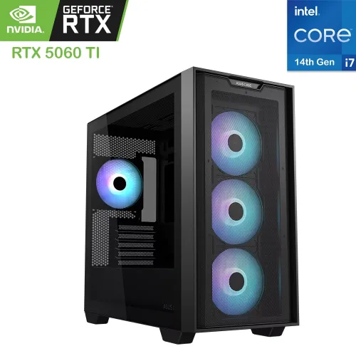 Gaming Pc Intel Core I7 14th Gen Rtx 5060ti 16gb, 1tb Ssd, 16gb Ram