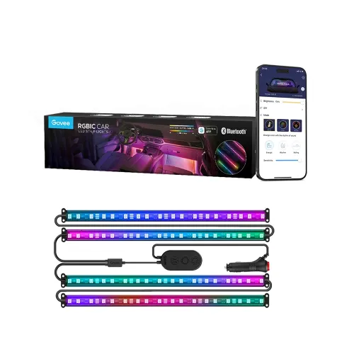 Govee RGBIC Interior Car Lights (Without Remote Control)