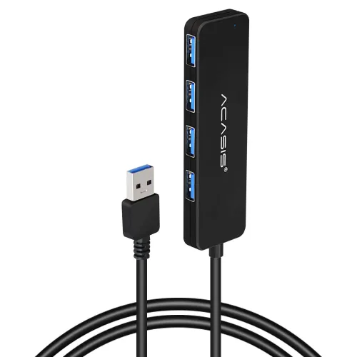 ACASIS AB3-L46 0.6m Cable 4 Ports USB3.0 5Gbps High Speed USB Hub