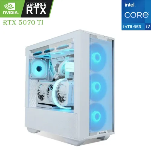 Gaming Pc Intel Core I7-14th Gen Rtx 5070 Ti 16gb, 1tb Ssd, 16gb Ram