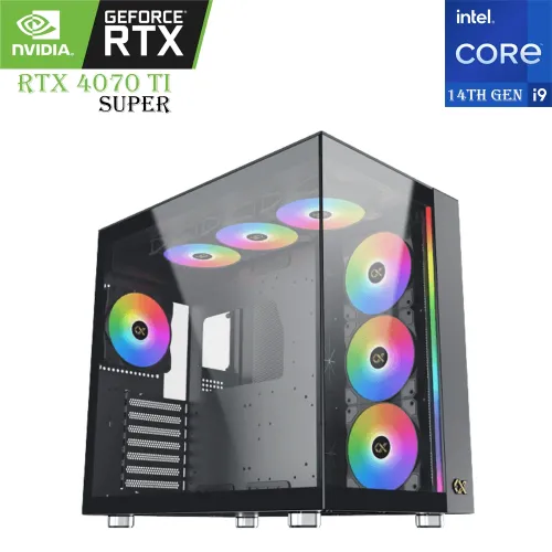 Gaming Pc Intel Core I9-14th Gen Rtx 4070 Ti Super 16gb, 1tb Ssd, 32gb Ram