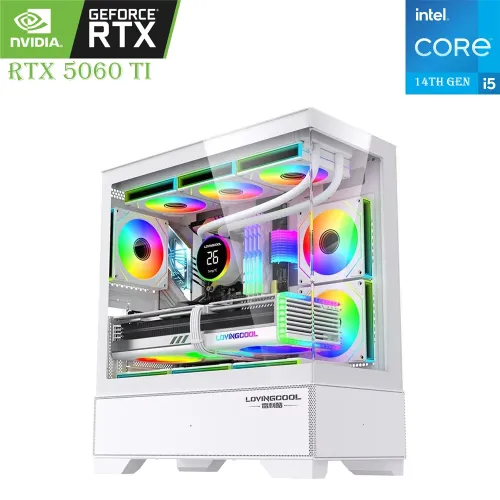 Gaming Pc Lc-99pro Intel I5 14th Gen Rtx 5060 Ti 8gb, 1tb Ssd, 16gb Ram