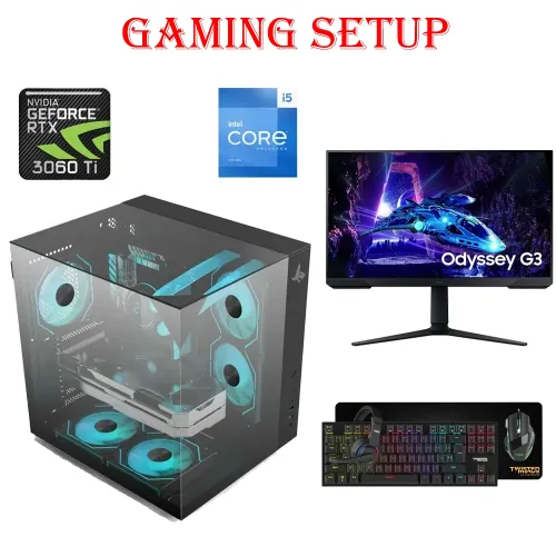 Gaming Pc Bundle Intel Core I5 - 13th Gen With 27" Gaming Monitor & Gaming Kit