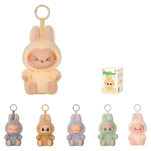 POP MART The Monsters - Have a Seat Vinyl Plush Blind Box Labubu (SINGLE BOX)