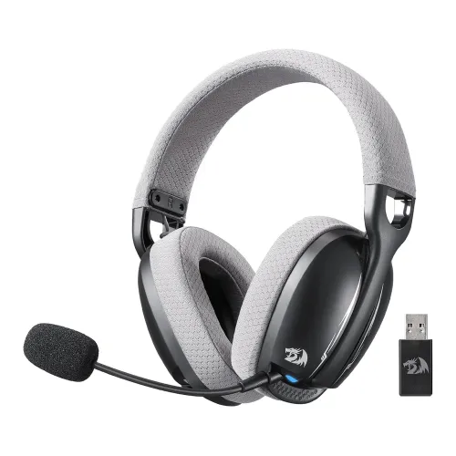 Redragon H878 3-mode Wireless Gaming Headset - Black & Gray
