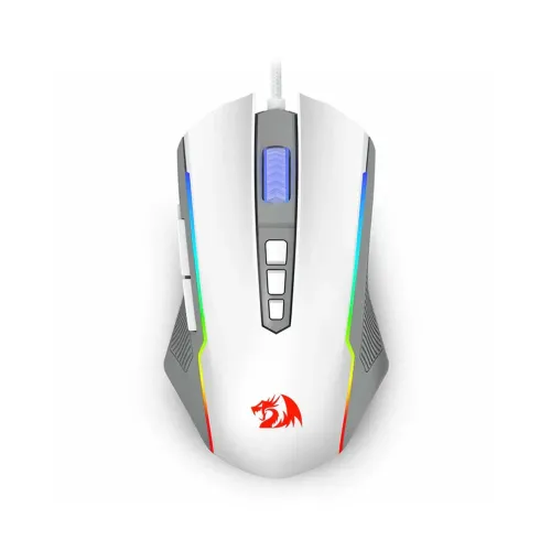 Redragon M910H Ranger Basic Gaming Mouse – 8,000 DPI (White Grey)