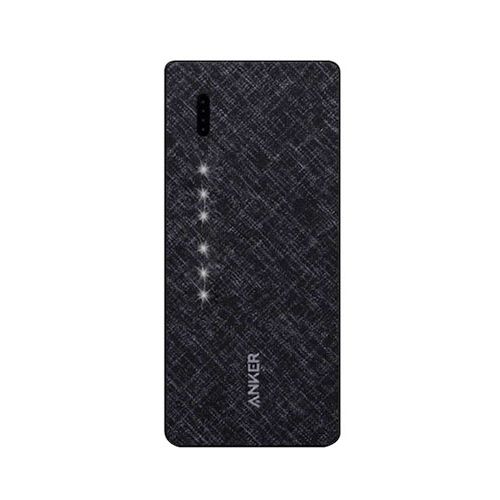 Anker PowerCore+ Metro 10000 with built-in Lightning Cable -Black Fabric- Limited Edition